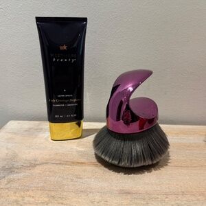 Westmore Beauty Body Coverage Perfector Natural Radiance 3.5oz. + X-Large Brush